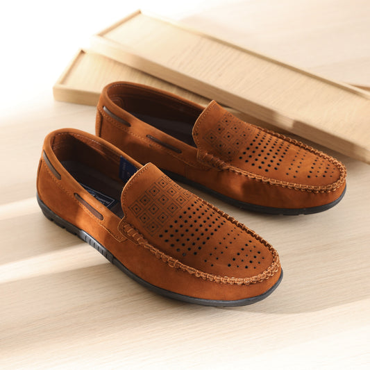 Vented Suede Loafers (M1)