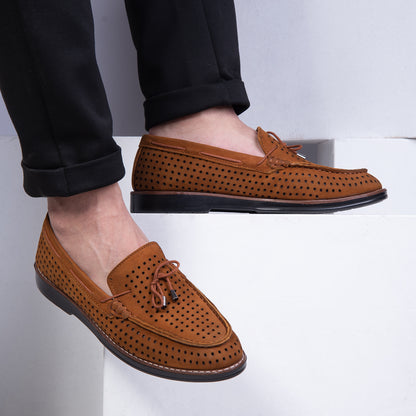 Perforated Laced Loafers (M2)