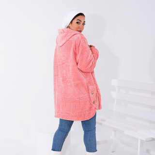 Quilted Hooded-Coat