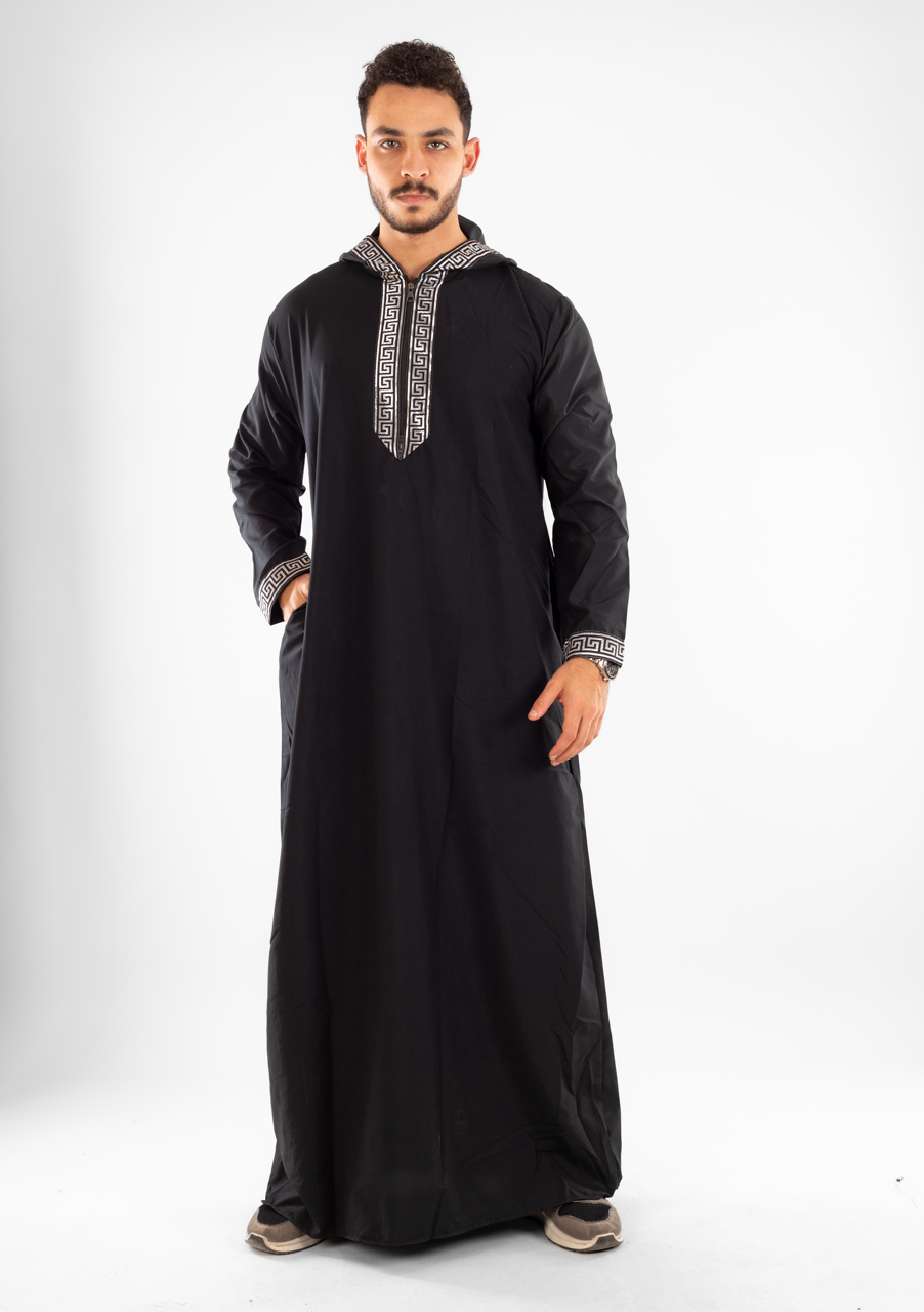 Men's Hooded Abaya