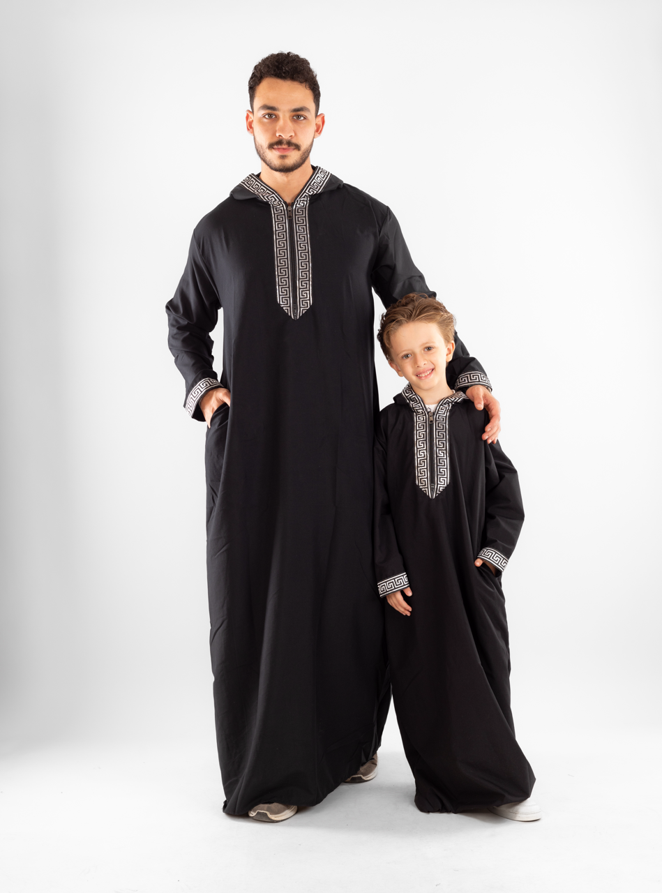 Kids' Hooded Abaya