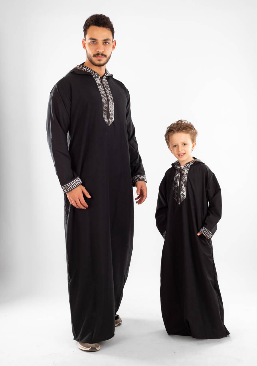 Kids' Hooded Abaya