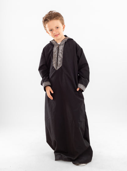 Kids' Hooded Abaya