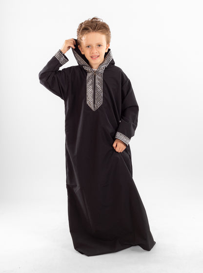 Kids' Hooded Abaya