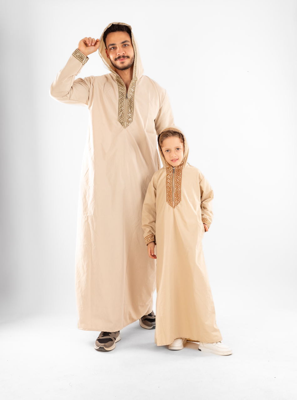 Kids' Hooded Abaya