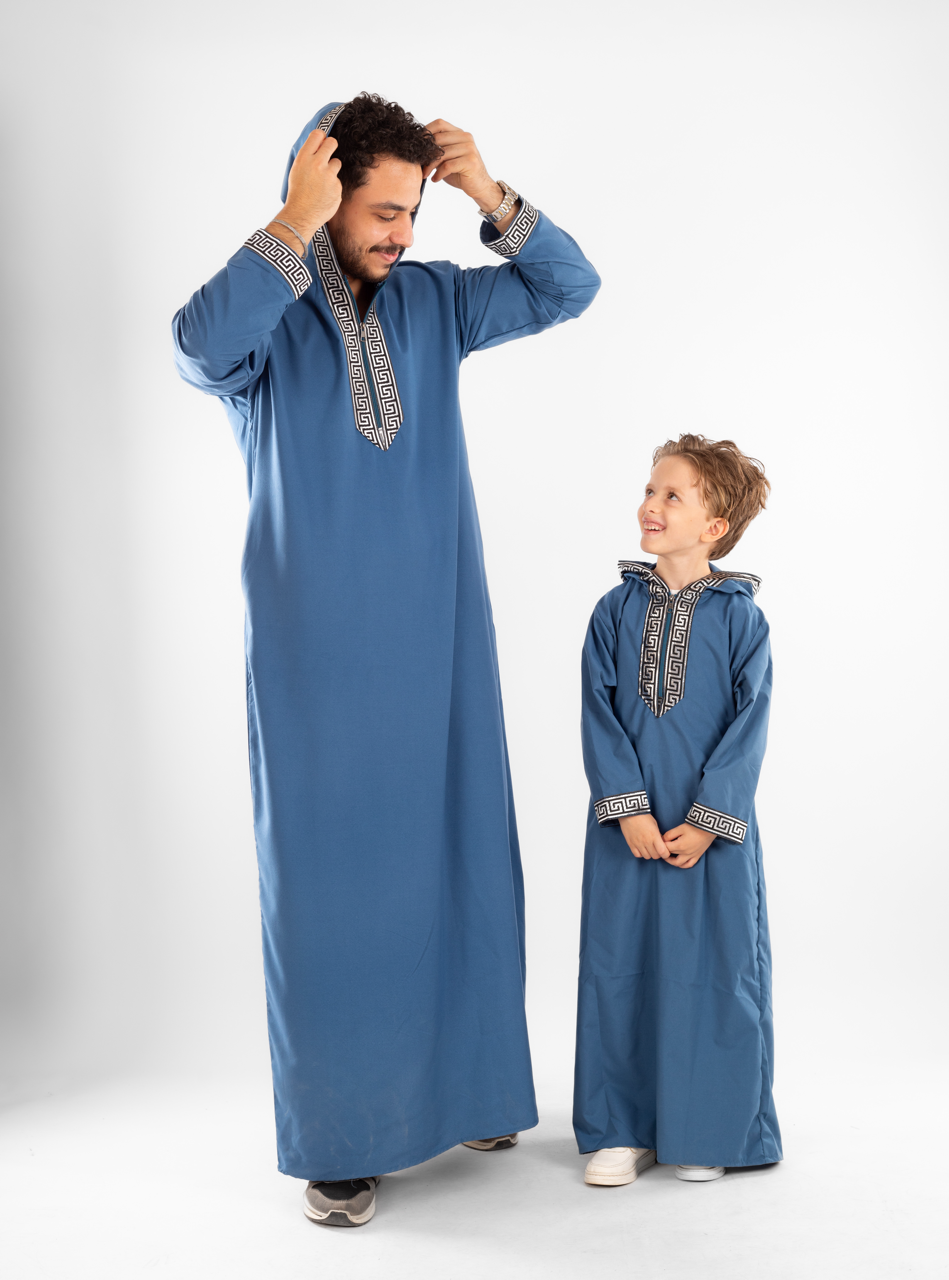 Kids' Hooded Abaya