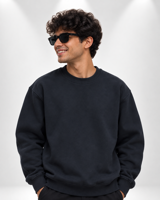 Oversized Crewneck Sweatshirt