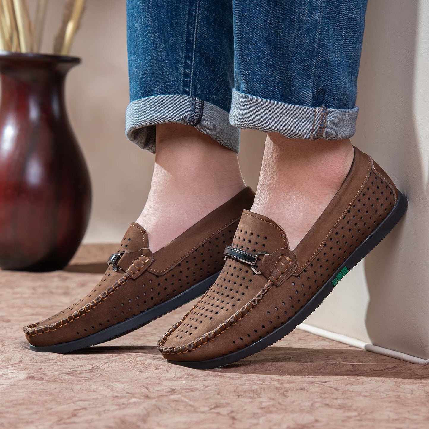 Metal Strap Loafers (M4)