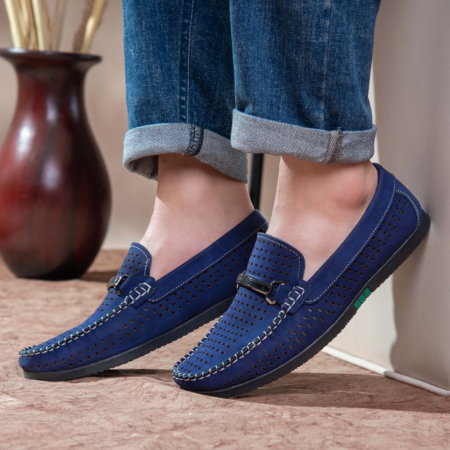 Metal Strap Loafers (M4)