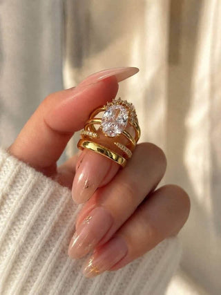 Women’s 4-Piece Ring Set