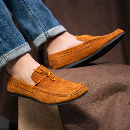 Lace Suede Loafers (M11)