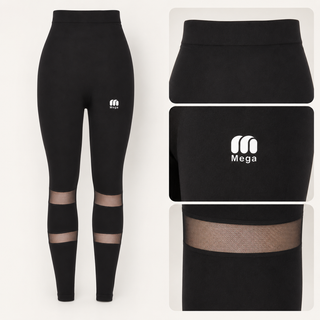 Women’s Tulle Side-Panel Leggings