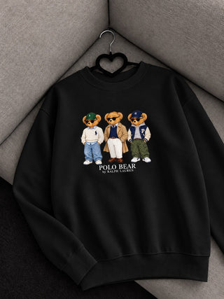 Three Polo Bear Sweatshirt