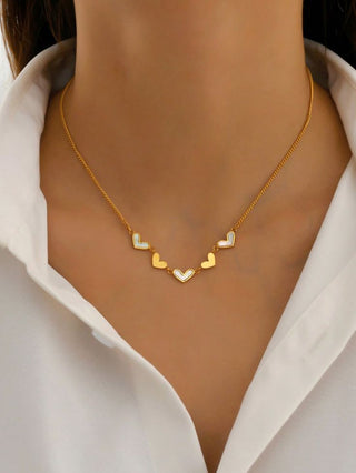 Shell Heart Necklace