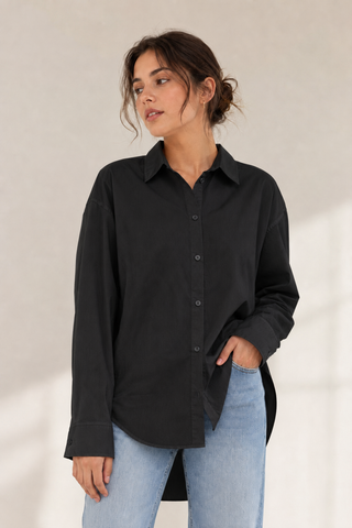Women’s Cotton Poplin Shirt