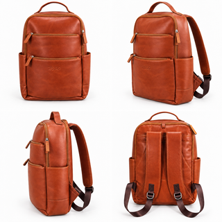 Premium Genuine Leather Backpack
