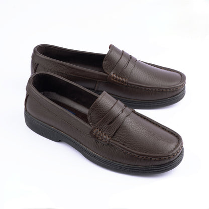 Genuine Leather Loafers (M13)