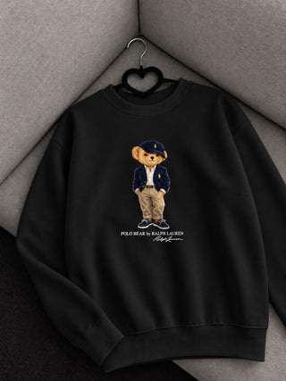 Men’s Polo Bear Cap Sweatshirt