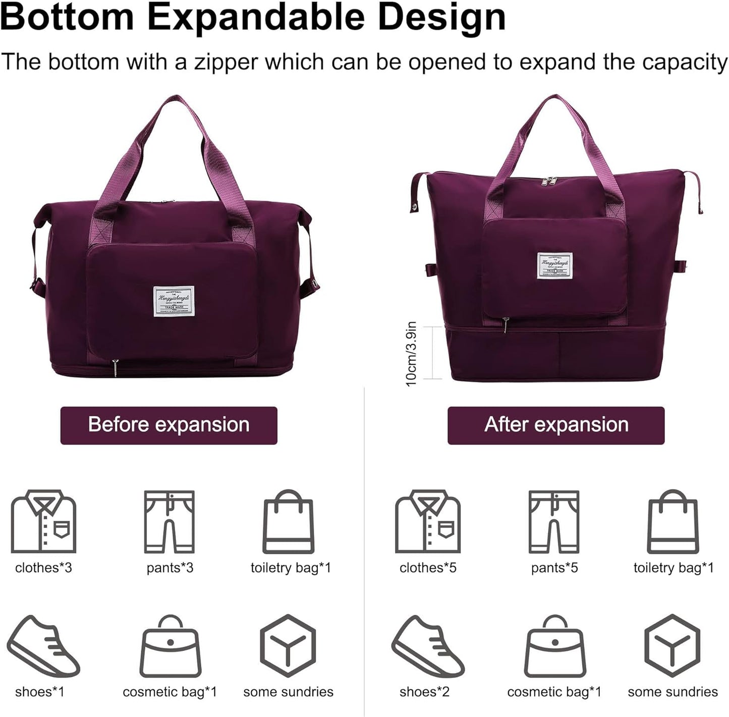 Expandable Travel Bag