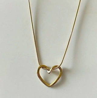 Modern Heart Necklace