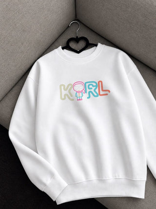 Karl Oversized Crewneck Sweatshirt