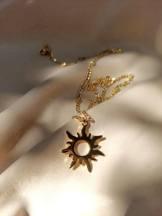 Rapunzel Sun Pendant Necklace
