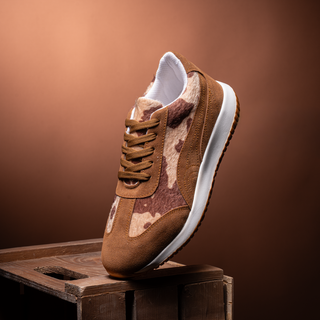 Cow Print Sneakers&nbsp;