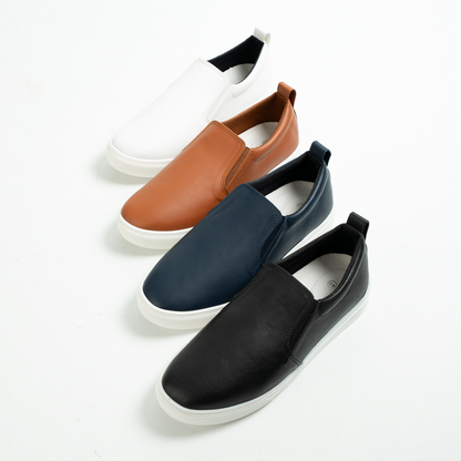 Leather Slip-On