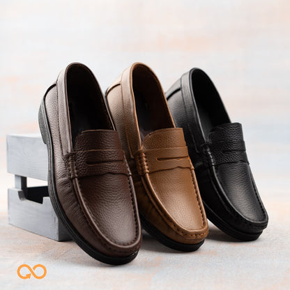 Genuine Leather Loafers (M13)