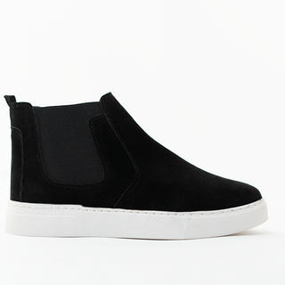 Sand Lux Suede Low-cut Ankle Boots