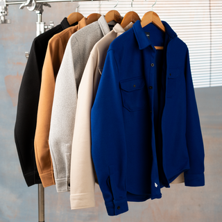Long-Sleeve Shirt Jacket