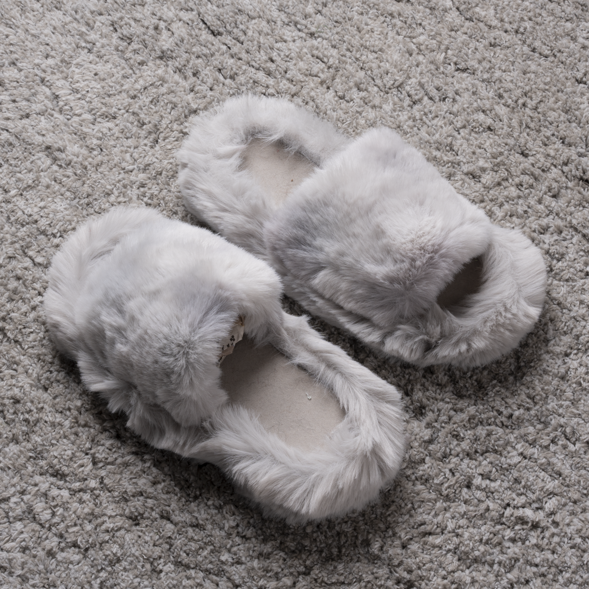 Faux Fur Slippers