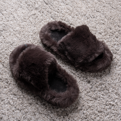 Faux Fur Slippers