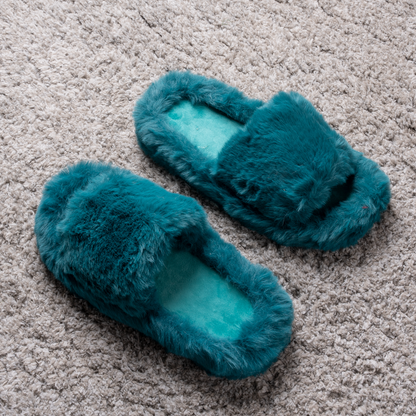 Faux Fur Slippers