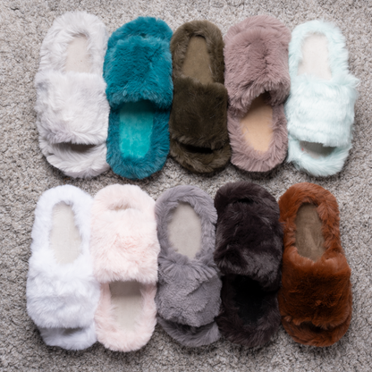 Faux Fur Slippers