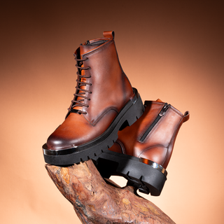 Men’s Haif Boat Genuine Leather Boots