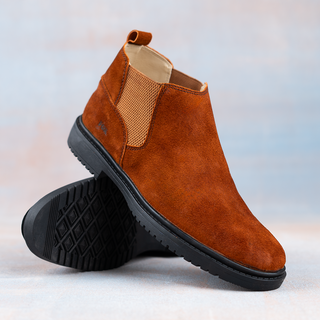 Men's Suede Fox Half Boots