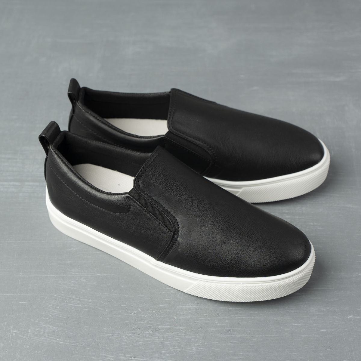 Leather Slip-On