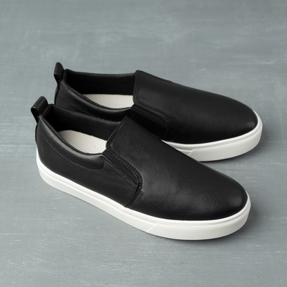 Leather Slip-On