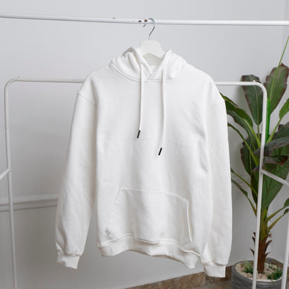 Plain Melton Hoodie