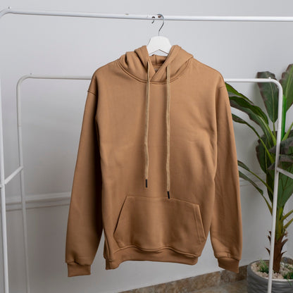 Plain Melton Hoodie