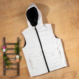 Hooded Neck Waterproof Vest