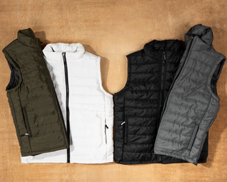 High Collar Waterproof Vest