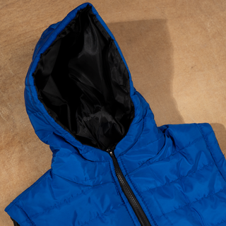 Hooded Neck Waterproof Vest