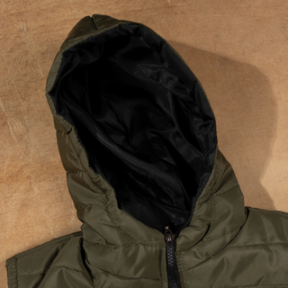 Hooded Neck Waterproof Vest