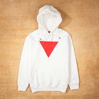White Zero-Distance Hoodie (Unisex)