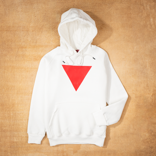 White Zero-Distance Hoodie (Unisex)
