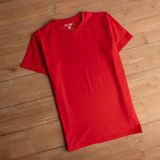 Half-sleeves Basic T-shirt ( L:3XL )