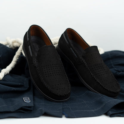 Vented Suede Loafers (M1)