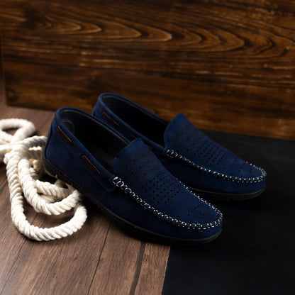 Vented Suede Loafers (M1)